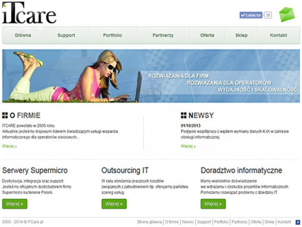 ITCare - serwery Supermicro, obsługa informatyczna, doradztwo
